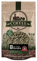 Green Beans 1.5lb Bag: Sumatra Fair Trade Origin